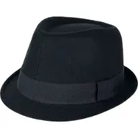 R.e.d. by emp Hoed - Brim Hat - zwart - Maat L-XL