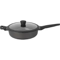 Sola Hapjespan / Sauteerpan met deksel Ceramic Deluxe ø 28 cm - keramische anti-aanbaklaag