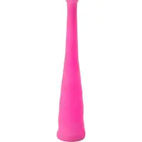 J-Line vaas Bottle - glas - roze - large - 100 cm hoog
