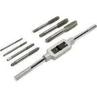 Promat /Tecwerk Machineschroefdraadboorset | DIN 371/376 B universele | M3-M12 | HSS-Co vap. | kunststof cassette - 4000867745