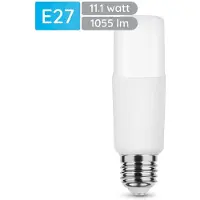Modee Lighting E27 LED Lamp 11.1W - 1055lm - 4000K - Neutraal Wit - LED Stick Lamp T44 - Vervangt 75W Halogeen Gloeilamp