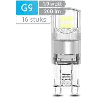 Modee Lighting LED Lamp G9 - 1.9W 4000K 200 LM 230V - LED Lamp insteek - Wit Licht - 16 stuks