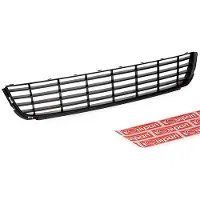 VAN WEZEL BUMPERGRILL ONDER ZWART voor o.a. VOLKSWAGEN