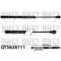 Quinton Hazell QTS828711 Gasveer achterklep
