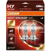 Osram Night Breaker 220 H7 64210NB220 set