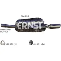 ERNST 054232 Einddemper
