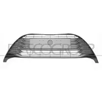BLIC 6502-07-8156910P Ventilatiegrille, bumper