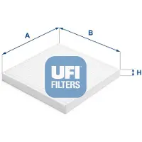 Ufi 53.384.00 Interieurfilter