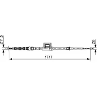 Bosch 1 987 482 644 Handremkabel