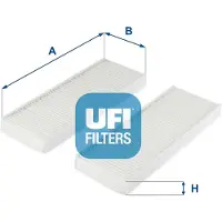 Ufi 53.313.00 Interieurfilter