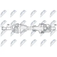 NTY Aandrijfas NPW-RE-093