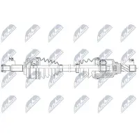 NTY NPW-RE-113 Aandrijfas