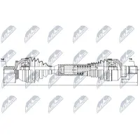 NTY Aandrijfas NPW-VV-063
