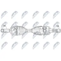NTY NPW-SB-015 Aandrijfas