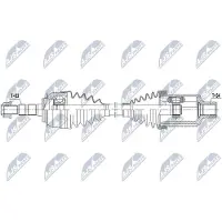 NTY NPW-DW-033 Aandrijfas