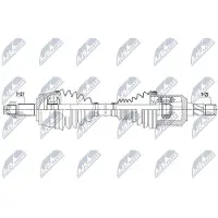 NTY NPW-CH-038 Aandrijfas