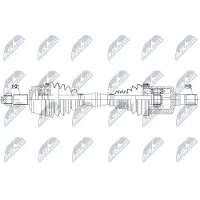 NTY NPW-CH-042 Aandrijfas