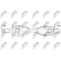 NTY NPW-SU-017 Aandrijfas