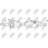 NTY NPW-TY-133 Aandrijfas
