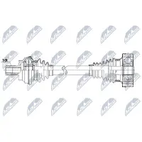 NTY NPW-WW-087 Aandrijfas