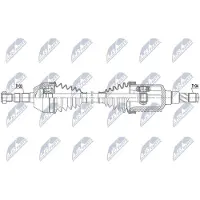 NTY NPW-DW-027 Aandrijfas