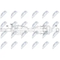 NTY NPW-CH-090 Aandrijfas