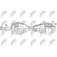 NTY NPW-WW-046 Aandrijfas