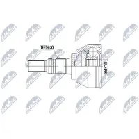 NTY NPZ-PL-040 Homokineet reparatie set, aandrijfas
