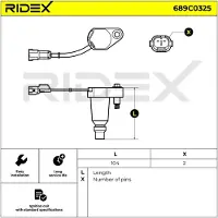 RIDEX 689C0325 Bobine