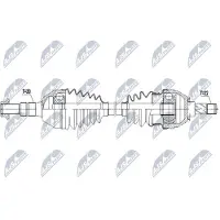 NTY Aandrijfas NPW-PL-081