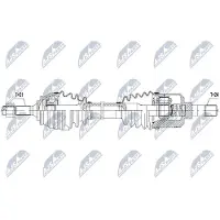 NTY NPW-CT-055 Aandrijfas
