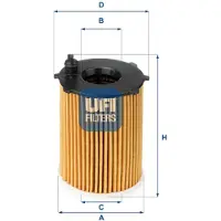 Ufi 24.313.00 Brandstoffilter