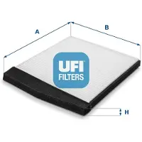 Ufi 53.091.00 Interieurfilter