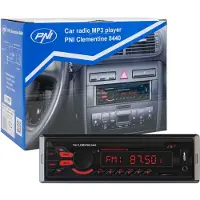 Pni Autoradio MP3-speler Clementine 8440, 4x45W, 12V, 1 DIN, met SD-slot, USB-poort, AUX-ingang en tulpstekkers