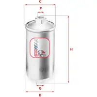 Sofima Brandstoffilter S1504B