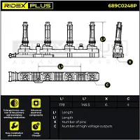 RIDEX 689C0248P Bobine
