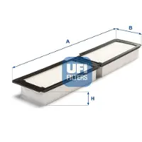Ufi 53.055.00 Interieurfilter