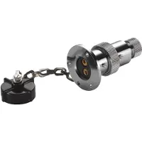 Hella 2 Pole Plug Connection Zilver