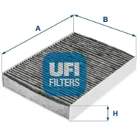 Ufi 54.291.00 Interieurfilter