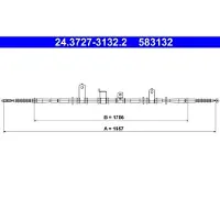 Ate 24.3727-3132.2 Handremkabel