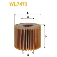 WIX FILTERS WL7473 Oliefilter