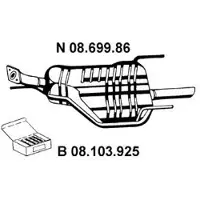 VEGAZ OS-491EBER Einddemper
