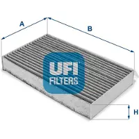 Ufi 54.217.00 Interieurfilter