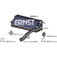 ERNST 309004 Einddemper