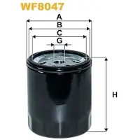 WIX FILTERS WF8047 Brandstoffilter