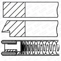 Sonstiges ENGINE 08-424407-00 Zuigerveerset
