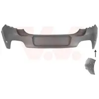 VAN WEZEL 0937547 Achterbumper