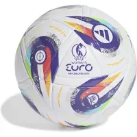 Adidas Women's EURO25 League Voetbal Maat 5 Wit Paars Geel