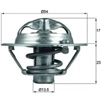 MAHLE ORIGINAL TX 118 82D Thermostaat, koelvloeistof