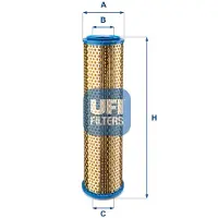 Ufi 30.075.00 Luchtfilter